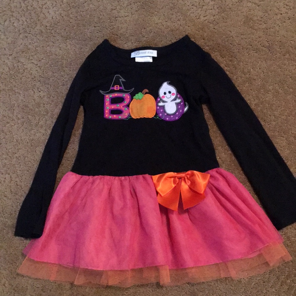 Girls 2T Halloween shirt dress